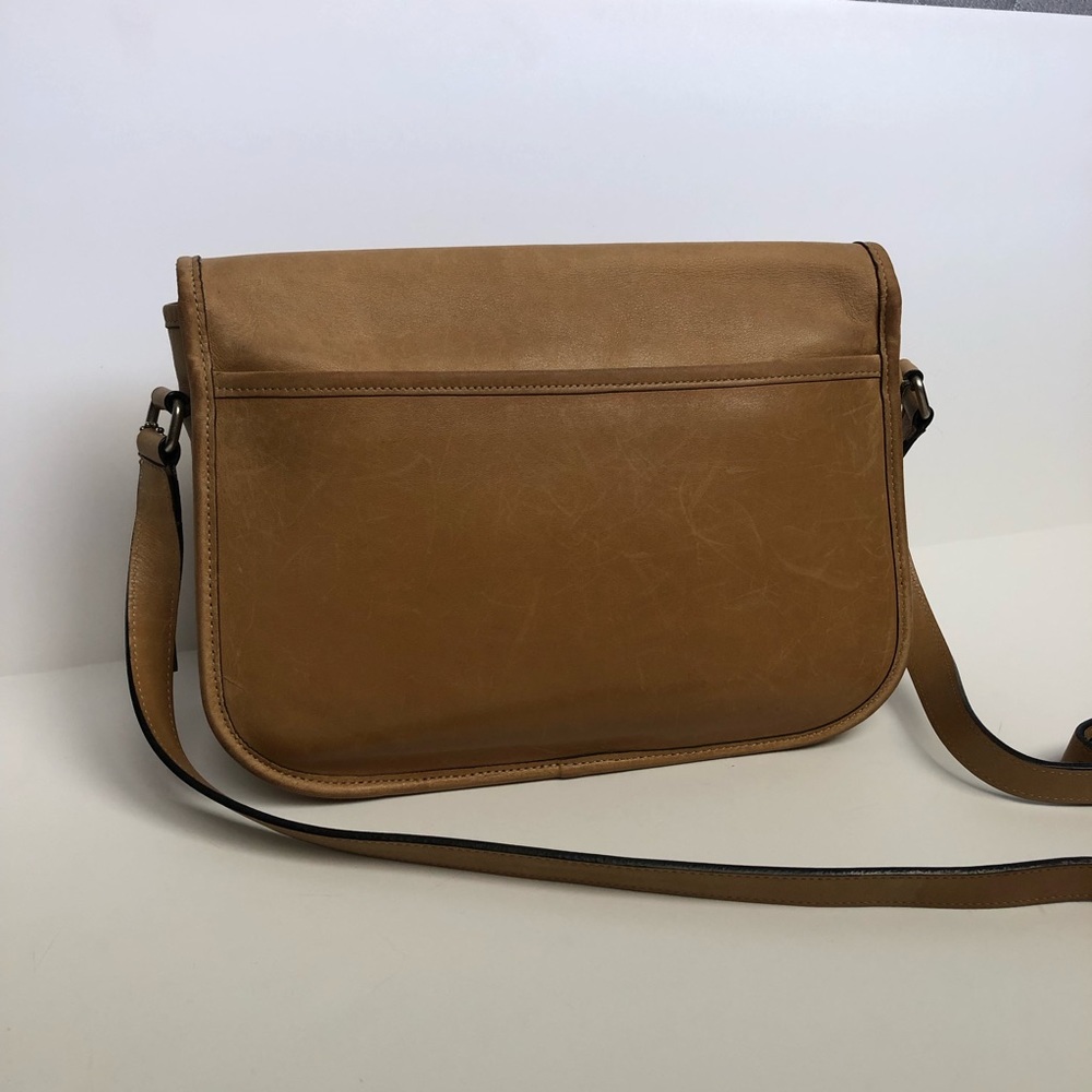 Vintage Coach Tan City Bag - Picture 2 of 6
